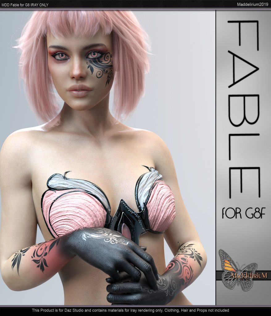 Mdd Fable for Genesis 8 Female